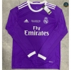 Cfb3 Camiseta Retro 2016-17 Real Madrid 2ª Equipación Manga Larga