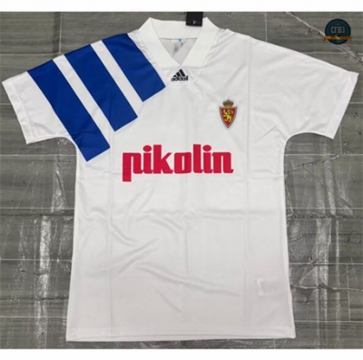 Cfb3 Camiseta futbol Retro 1992-93 Real Zaragoza Primera Equipación