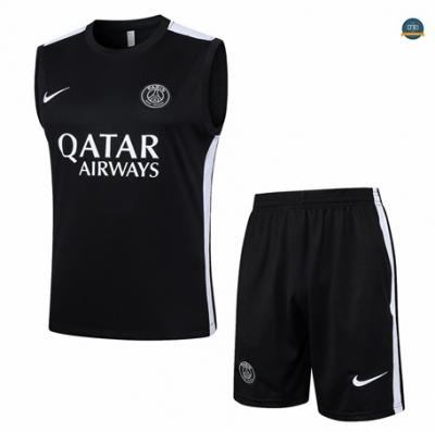Venta Camiseta entrenamiento sin mangas Paris Paris Saint Germain negro 2024/2025