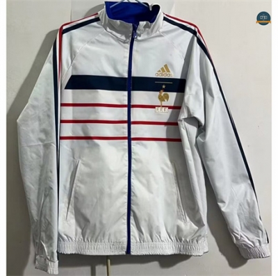 Venta Rompevientos reversible 06 Francia Retro Equipación Blanco 2024/2025