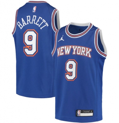 Cfb3 Camisetas RJ Barrett, New York Knicks 2020/21 - Statement