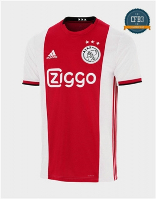 Camiseta Ajax 1ª Equipación Rojo/Blanco 2019/2020