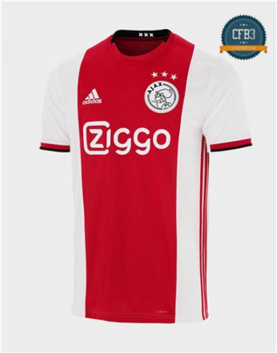 Camiseta Ajax 1ª Equipación Rojo/Blanco 2019/2020