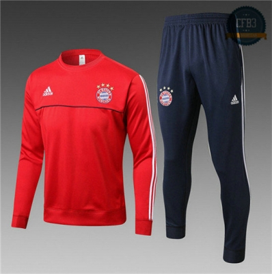 Chándal Bayern Munich Rojo 2017 Cuello redondo