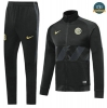 Chaqueta Chándal Inter Milan Negro 2019/2020 Cuello Alto