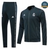 Chaqueta Chándal Real Madrid Longue Fermeture eclair Azul Oscuro 2019/2020