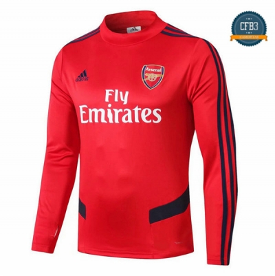 Cfb3 Camisetas Sudadera Training Arsenal Rojo/Azul 2019/2020 Cuello Redondo