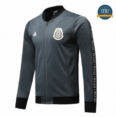 Cfb3 Camisetas Chaqueta Sudadera México Gris oscuro 2019/2020
