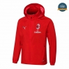 Cfb3 Camisetas Chaquetas Rompevientos AC Milan Rojo 2018/2019 Sombrero