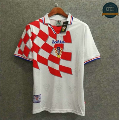 Camiseta 1998 Copa del Mundo Croacia 1ª Equipación
