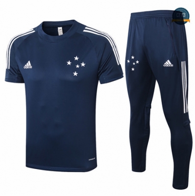 Cfb3 Camiseta Cruzeiro + Pantalones Azul Oscuro 2020/2021