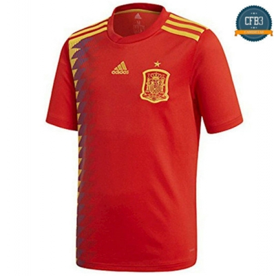 Camiseta España 1ª Equipación Blanco 2018-2019