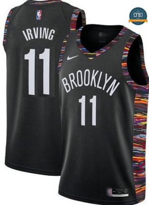 Cfb3 Camisetas Kyrie Irving, Brooklyn Nets 2019/20 - City Edition