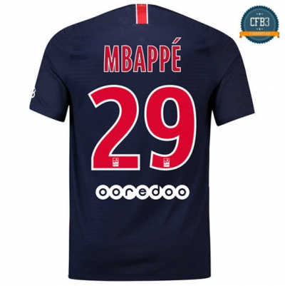 Camiseta PSG 1ª Equipación 29 Mbappé 2018