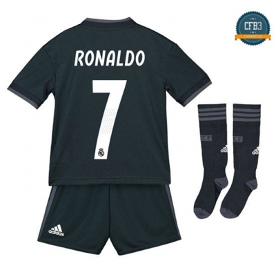 Camiseta Real Madrid 2ª Equipación Niños 7 Ronaldo 2018