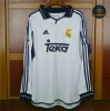 Camiseta 2000-01 Champions League Real Madrid 1ª Equipación Manga Larga