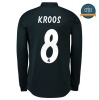 Camiseta Real Madrid 8 Kroos 2ª Equipación Manga Larga 2018