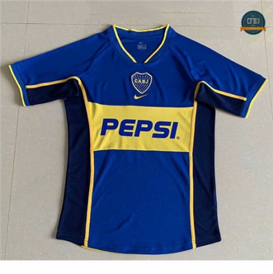 Cfb3 Camiseta Clásico Boca Juniors 1ª 2002