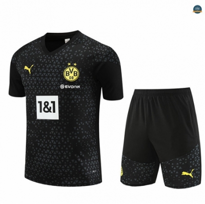Buscar Cfb3 Camiseta Entrenamiento Niño Borussia Dortmund + Pantalones Cortos Equipación Negro 2023/2024