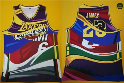 Cfb3 Camisetas LeBron James, 'Mashup' 2020/2021