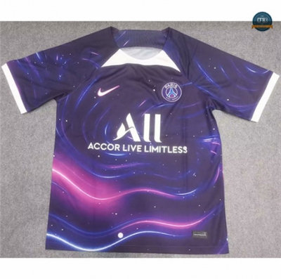 Nuevas Cfb3 Camiseta Paris Paris Saint Germain Equipación Púrpura 2023/2024