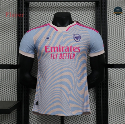 Diseñar Cfb3 Camiseta Player Version Arsenal Equipación Light blue 2023/2024
