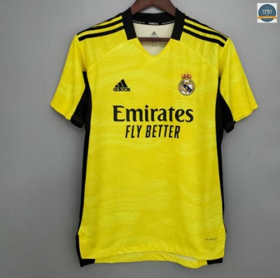 Cfb3 Camisetas Real Madrid Equipación Portero Amarillo 2021/2022