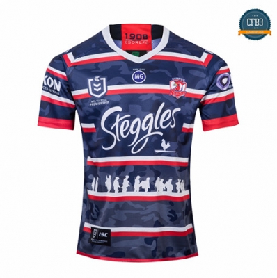 Cfb3 Camiseta Rugby Sydney Roosters Edición Conmemorativa 2019/2020