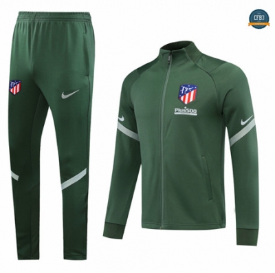 Cfb3 Chaqueta Chandal Atletico Madrid Equipación Verde 2020/2021