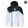 Cfb3 Camisetas D287 Chaqueta Rompevientos Santos Laguna Blanco/Negro Sombrero 2019/2020