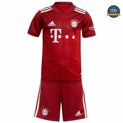Cfb3 Camisetas Bayern Munich Niños 1ª Equipación 2021/2022
