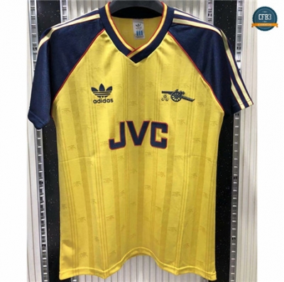 Cfb3 Camiseta Retro 1988-89 Arsenal 2ª Equipación