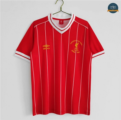 Cfb3 Camisetas Rétro 1981-84 Liverpool 1ª Equipación Liga de Campeones