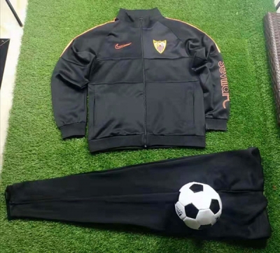 Chaqueta Chándal Sevilla Negro 2019/20