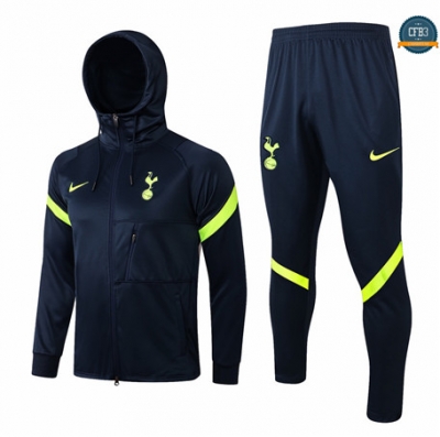 cfb3 camisetas Chaqueta Chandal Tottenham Hotspur Equipación Sombrero Azul marino 2022/2023