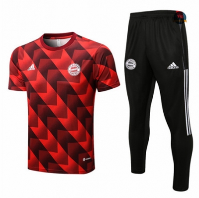 cfb3 camisetas Entrenamiento Bayern Munich + Pantalones Equipación 2022/2023 cfb3 029