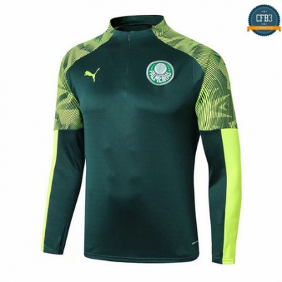 Cfb3 D107 Sudaderas Palmeiras Verde 2019/2020 Cremallera Mitad