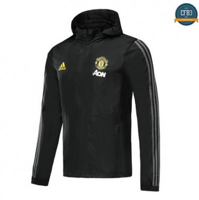 Cfb3 D142 Rompevientos Sombrero Manchester United Negro 2019/2020