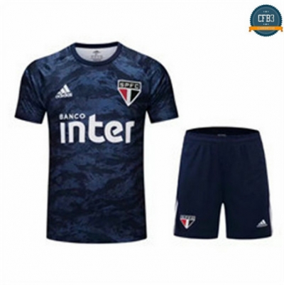 Cfb3 D178 Portero Sao Paulo + Pantalones Azul Oscuro 2019/2020