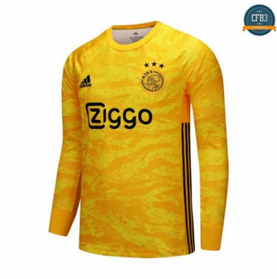 Cfb3 D191 Camiseta Ajax Portero Manga Larga Amarillo 2019/2020