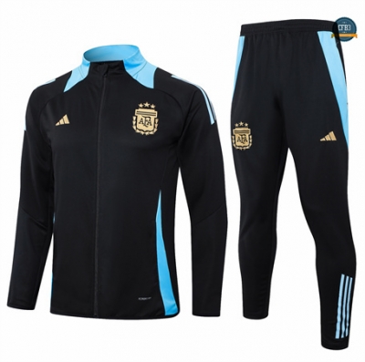 Ofertas Chaqueta Chándal Fútbol Argentina Niño Equipación 2024/2025 negro