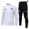 Nuevas Chaqueta Chándal Fútbol Ajax Equipación Blanco/rojo 2025/2026
