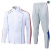 Hacer Chaqueta Chándal Fútbol Bayern Munich Equipación Blanco/rojo/Azul 2025/2026