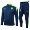 Diseño Chándal Fútbol Brasil Equipación Azul marino/verde 2025/2026