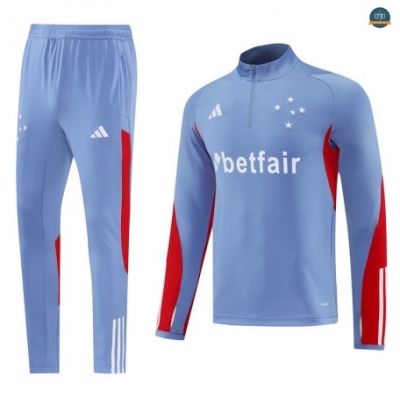 Crear Chándal Fútbol Cruzeiro Equipación Azul/rojo/Blanco 2025/2026