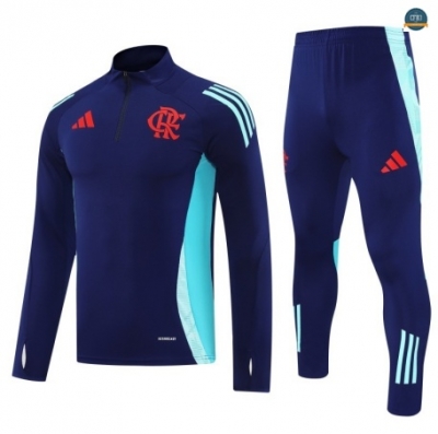 Diseño Chándal Fútbol Flamengo Equipación Violeta/verde 2025/2026
