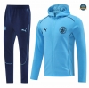 Ofertas Chaqueta Chándal Manchester City Equipación Sombrero azul cielo 2024/2025