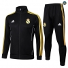 Crear Chaqueta Chándal Fútbol Real Madrid Equipación negro/amarillo 2025/2026