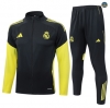 Tienda Chaqueta Chándal Fútbol Real Madrid Equipación Gris oscuro/amarillo 2025/2026