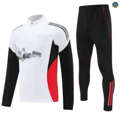 Crear Chándal Manchester United Equipación Blanco/negro/rojo 2025/2026